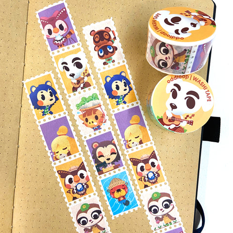 Stamp Washi // Animal Crossing v.1