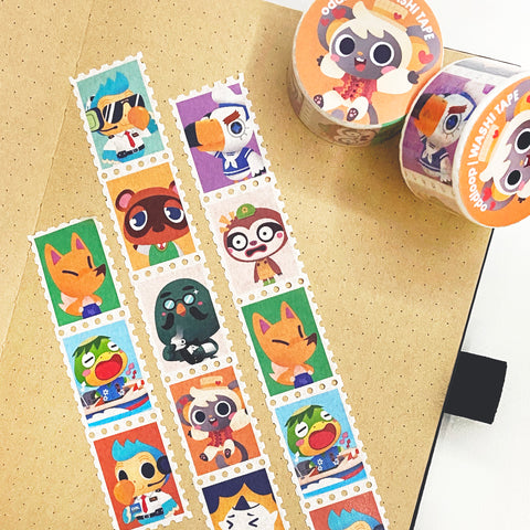 Stamp Washi // Animal Crossing v.2