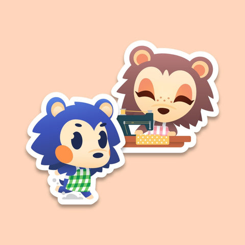 Mabel and Sable Vinyl Sticker